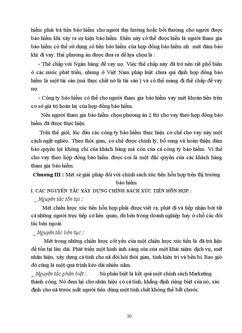 image for page Chính sách xúc tiến hỗn hợp trong hoạt động kinh doanh bảo hiểm