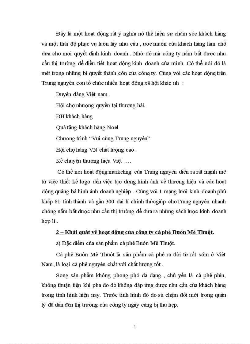 image for page Vận dụng nguyên lý về mối quan hệ biện chứng giữa LLSX và QHSX để phân tích tình hình hoạt động Maketting ở 2 doanh nghiệp kinh doanh về cafe ở Việt Nam 1