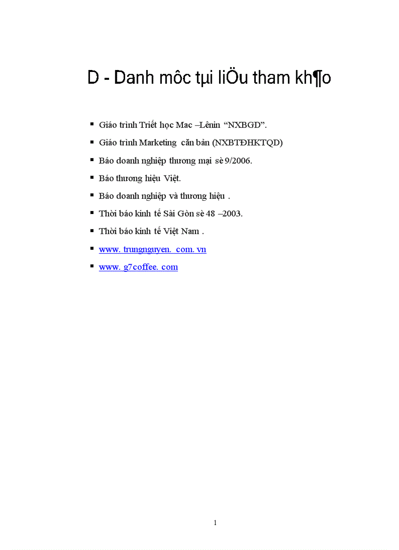 image for page Vận dụng nguyên lý về mối quan hệ biện chứng giữa LLSX và QHSX để phân tích tình hình hoạt động Maketting ở 2 doanh nghiệp kinh doanh về cafe ở Việt Nam 1