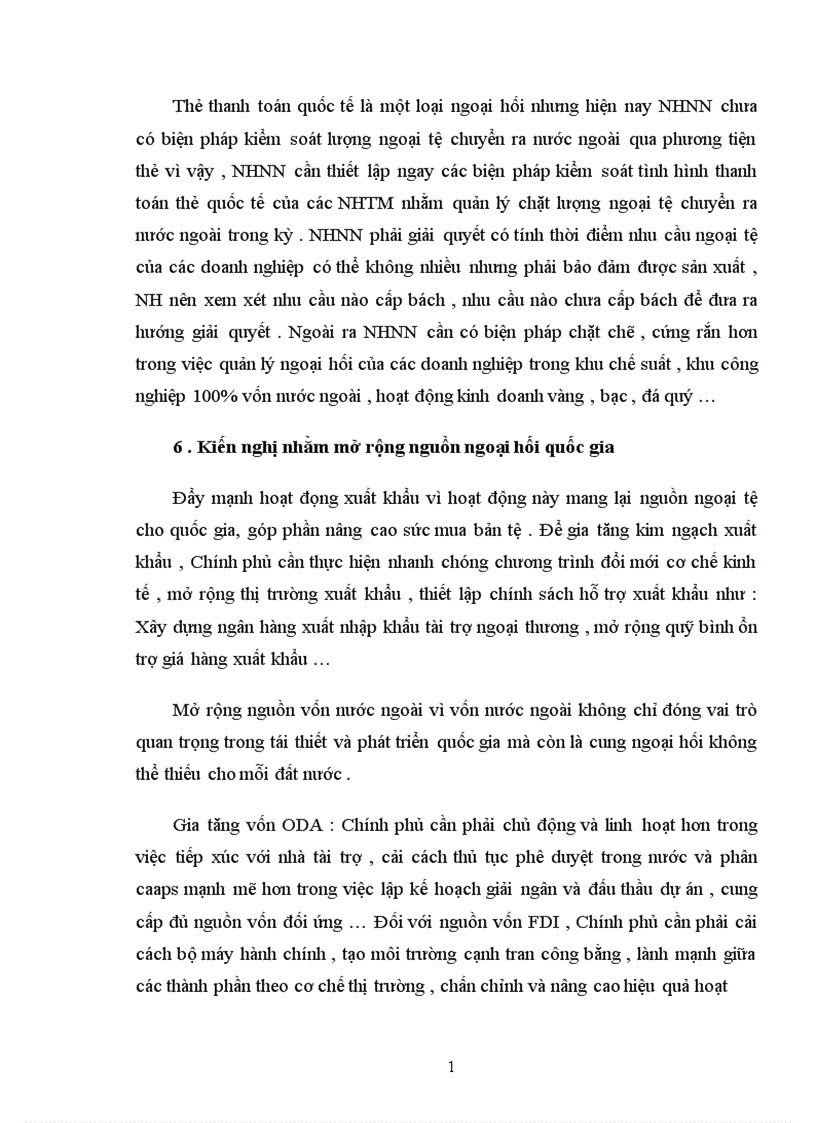 image for page Đánh giá về hoạt động quản lý ngoại hối của NHNN Việt nam thời gian qua và những kiến nghị