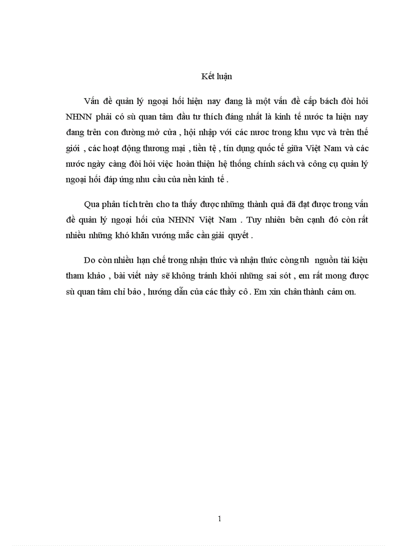 image for page Đánh giá về hoạt động quản lý ngoại hối của NHNN Việt nam thời gian qua và những kiến nghị