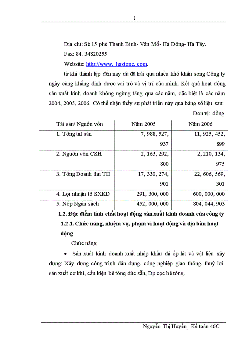 image for page Đánh giá thực trạng tổ chức hạch toán kế toán tại công ty cổ phần đá ốp lát và xây dựng Hà Tây 1