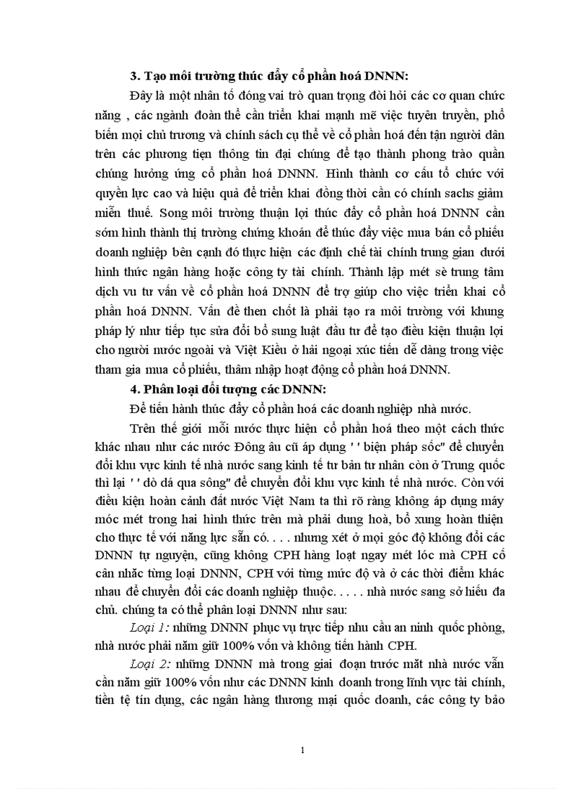image for page Thực trạng và giải pháp để tiến hành thúc đẩy quá trình cổ phần hoá doanh nghiệp ở nước ta hiện nay
