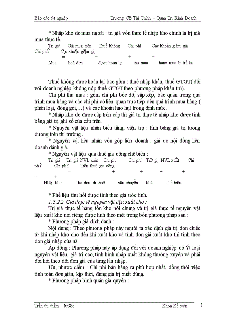 image for page Kế toán Nguyên vật liệu Công cụ dụng cụ Tại Công ty Cổ Phần Xây Lắp Điện Công Nghiệp 1