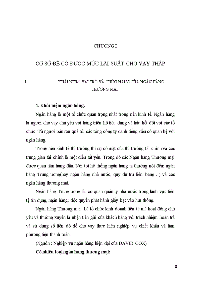 image for page Nâng cao hiệu quả công tác huy động nguồn vốn có chi thấp là biện pháp cơ bản nhằm hạ thấp lãi xuất cho vay tại chi nhánh Ngân hàng Công thương Ninh bình 1
