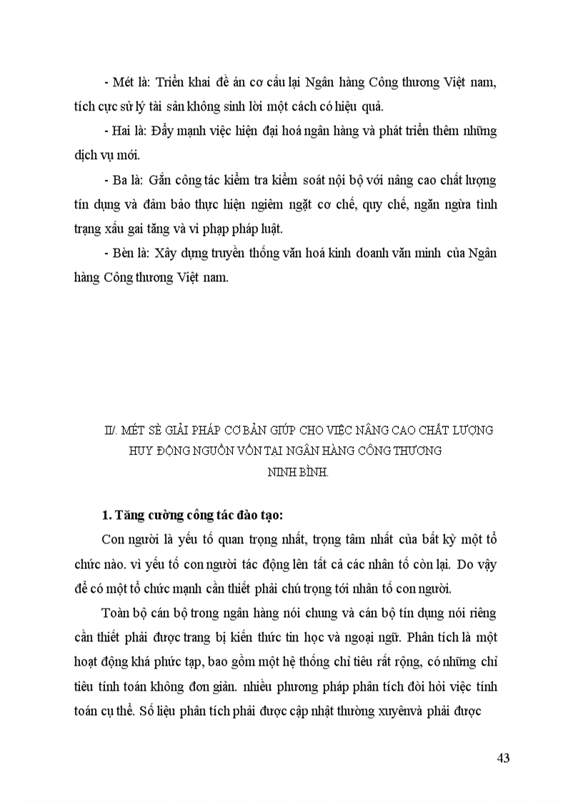 image for page Nâng cao hiệu quả công tác huy động nguồn vốn có chi thấp là biện pháp cơ bản nhằm hạ thấp lãi xuất cho vay tại chi nhánh Ngân hàng Công thương Ninh bình 1