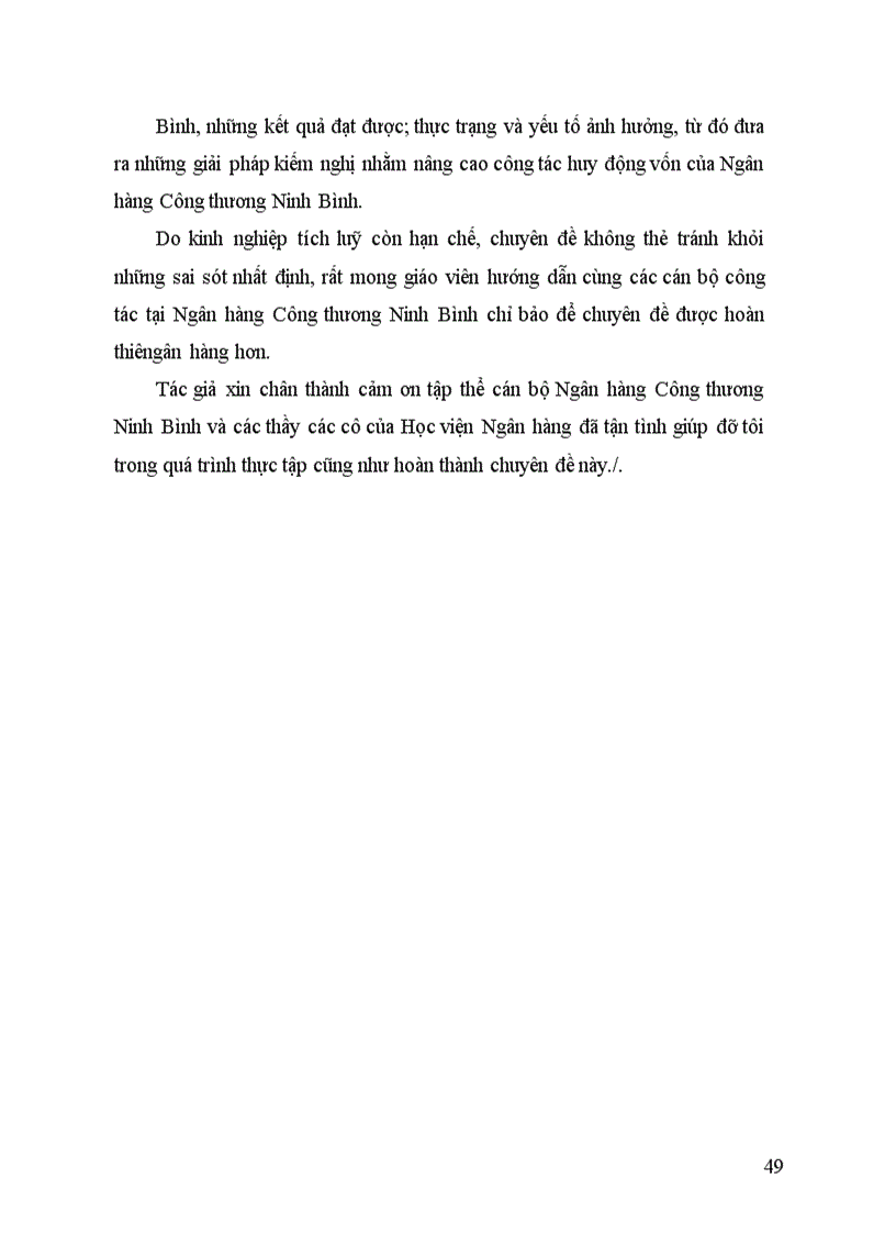 image for page Nâng cao hiệu quả công tác huy động nguồn vốn có chi thấp là biện pháp cơ bản nhằm hạ thấp lãi xuất cho vay tại chi nhánh Ngân hàng Công thương Ninh bình 1