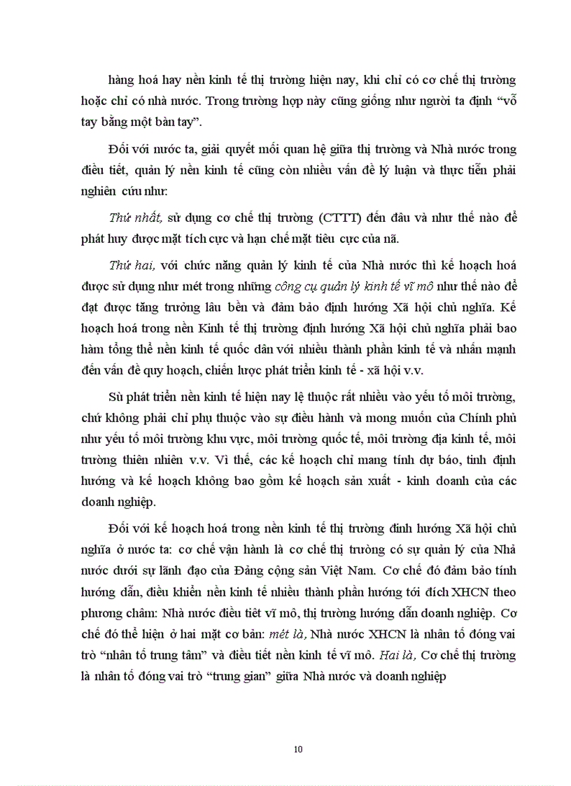 image for page Cơ chế thị trường có sự quản lý của Nhà nước theo định hướng xã hội chủ nghĩa 1