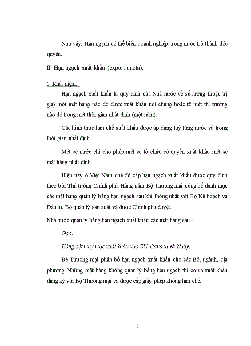 image for page Thực trạng và giải pháp trong phân bổ hạn ngạch