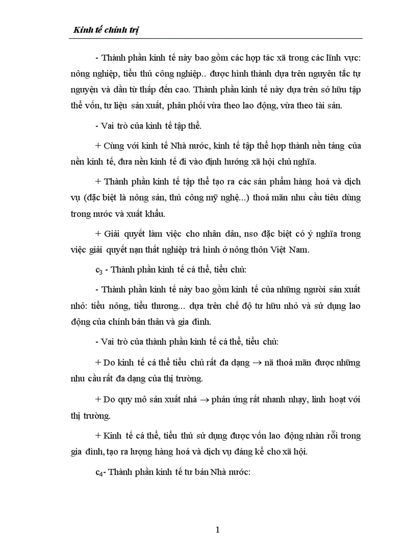 image for page Tính tất yếu tồn tại nền kinh tế nhiều thành phần ở Việt Nam hiện nay