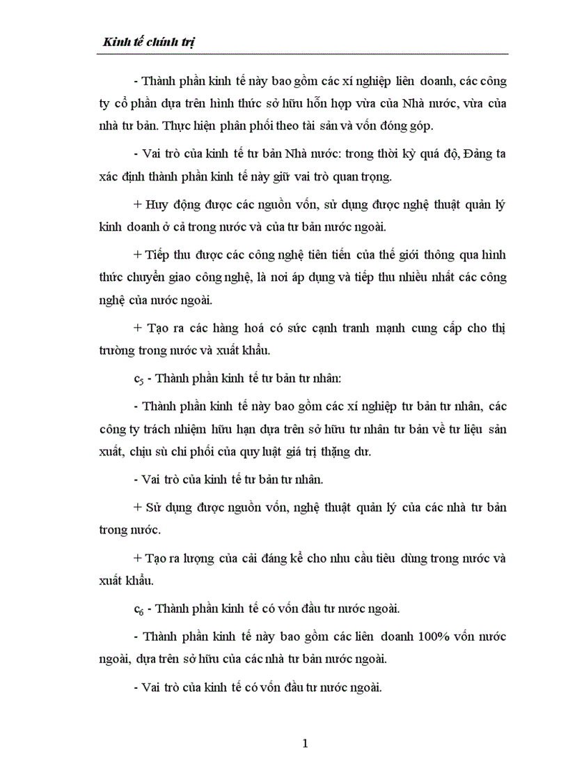 image for page Tính tất yếu tồn tại nền kinh tế nhiều thành phần ở Việt Nam hiện nay