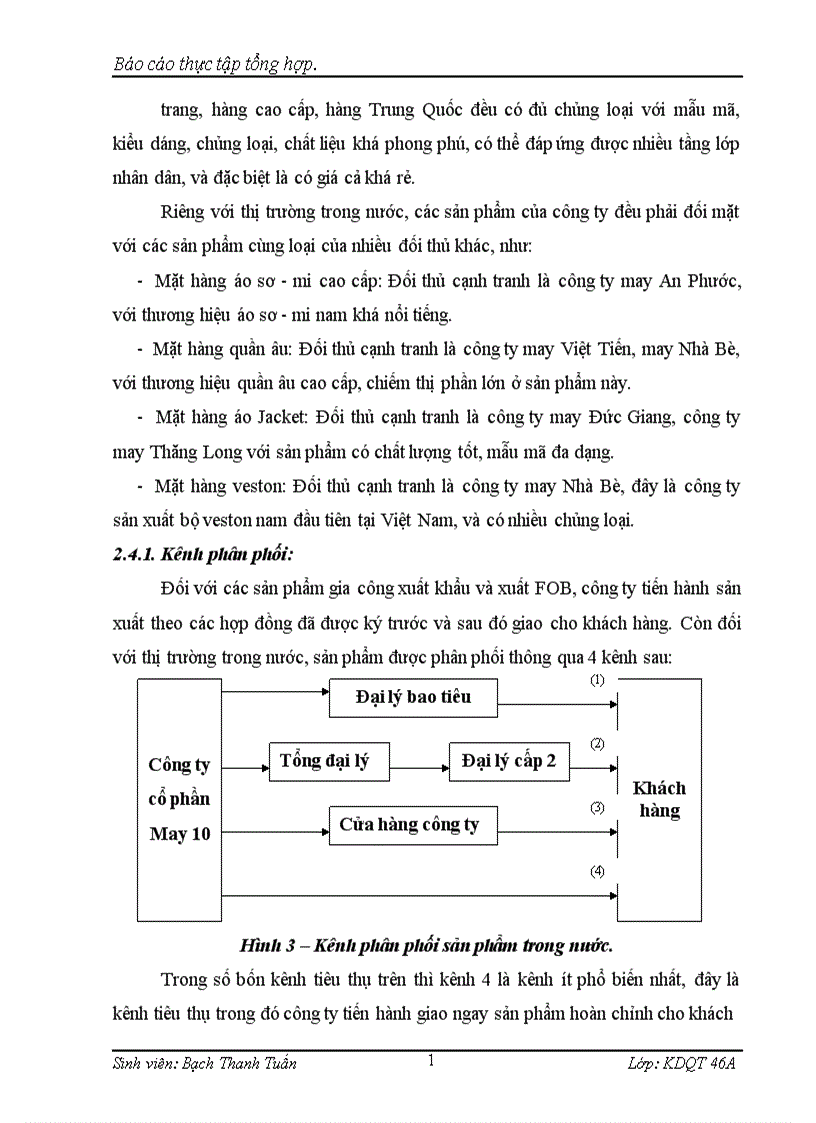 image for page Báo cáo thực tập tại công ty cổ phần May 10