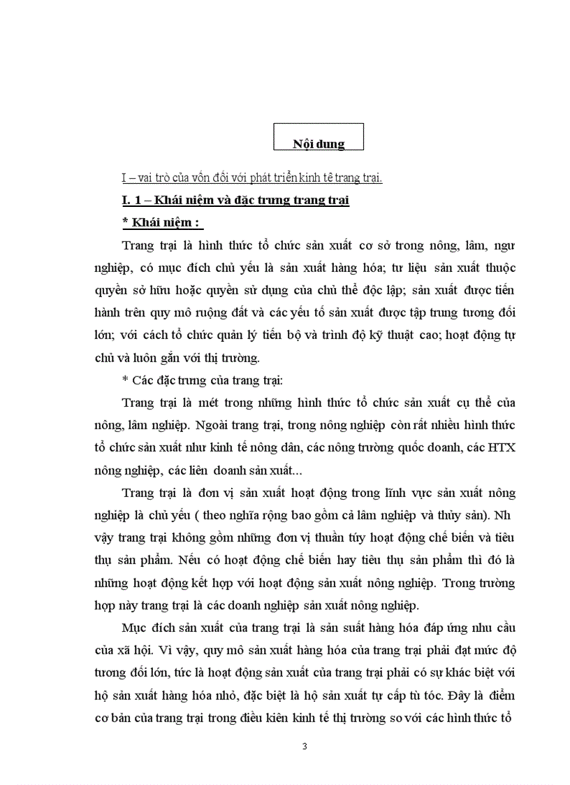 image for page Những giải pháp về vốn phát triển kinh tế trang trại