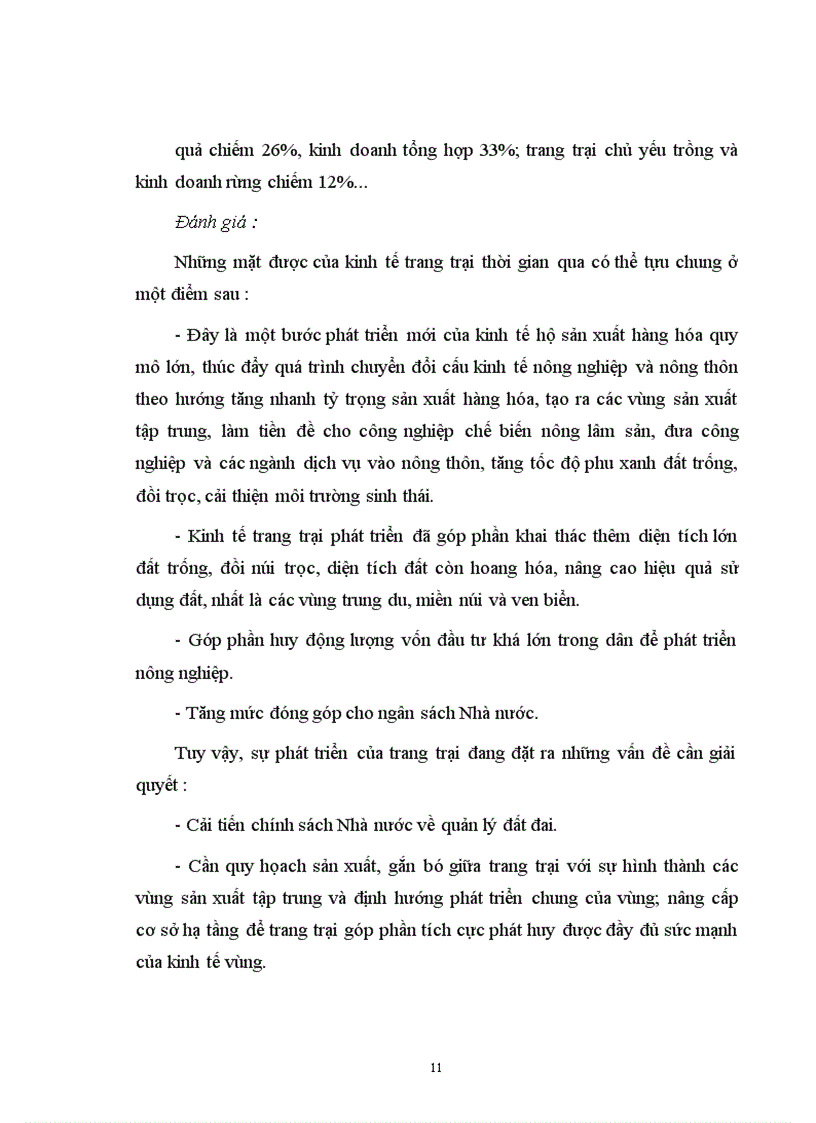 image for page Những giải pháp về vốn phát triển kinh tế trang trại