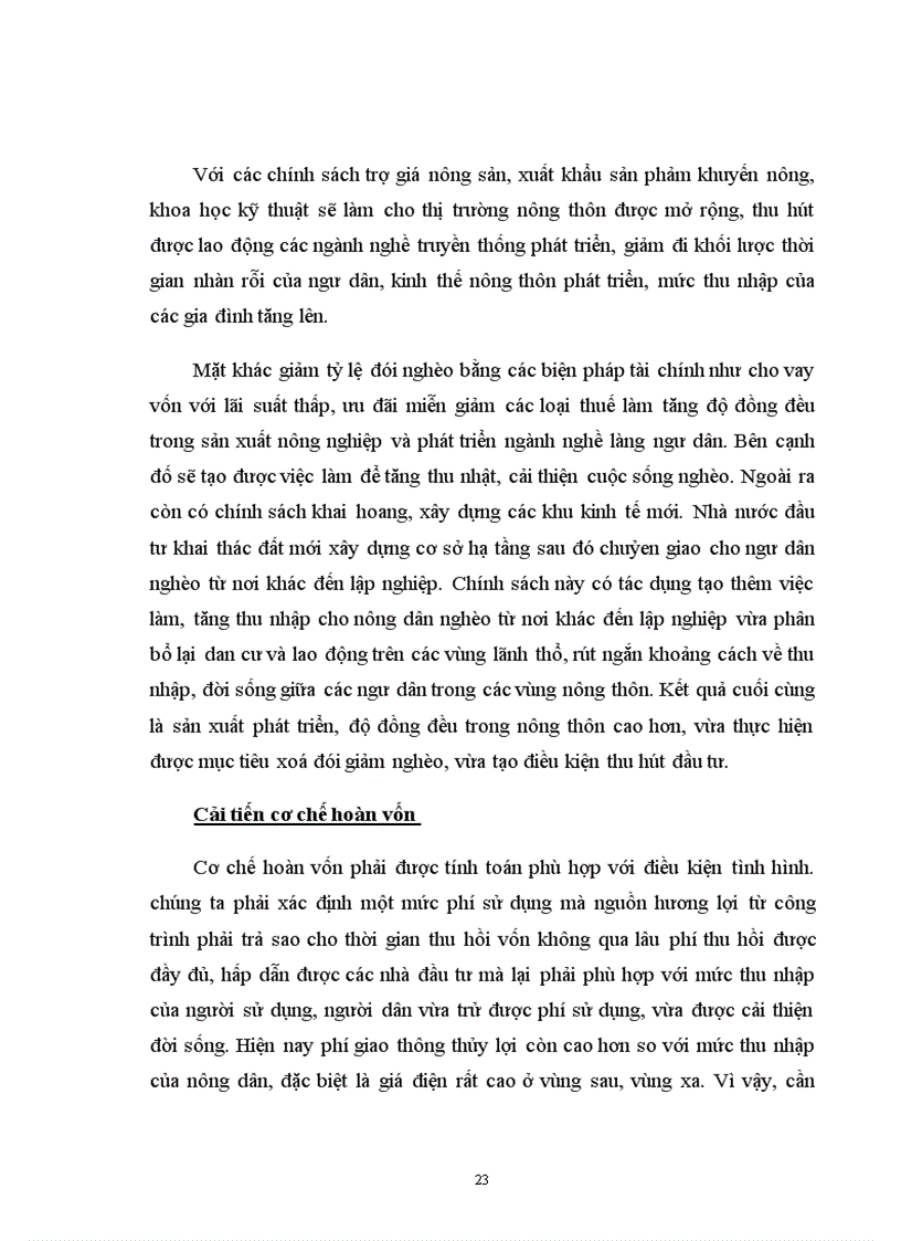 image for page Những giải pháp về vốn phát triển kinh tế trang trại