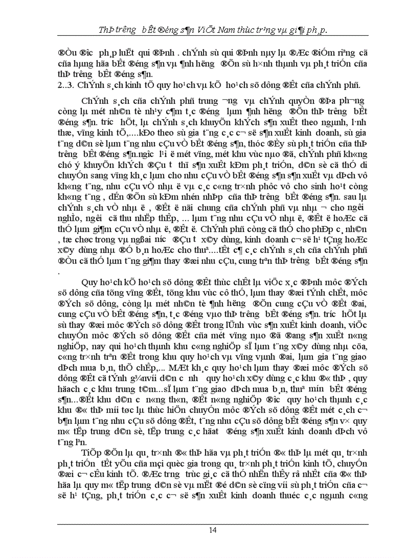 image for page Thị trường bất động sản Việt Nam thực trạng và giải pháp 1