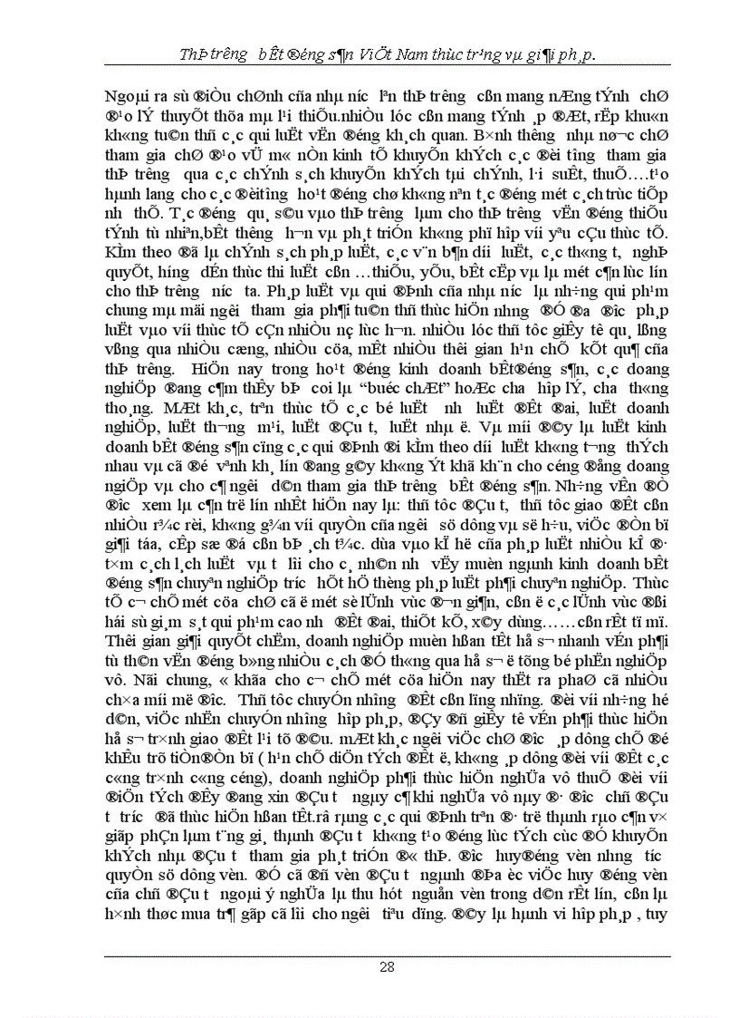 image for page Thị trường bất động sản Việt Nam thực trạng và giải pháp 1