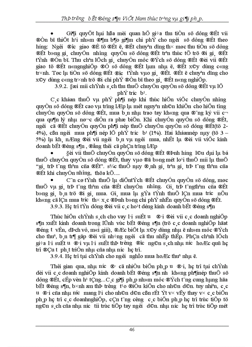 image for page Thị trường bất động sản Việt Nam thực trạng và giải pháp 1