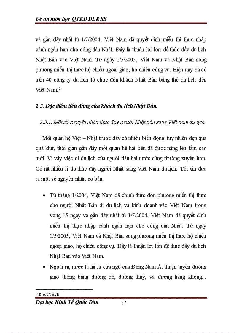 image for page Đặc điểm tiêu dùng của khách du lịch Nhật Bản tại Việt Nam và một số biện pháp thu hút khách du lịch Nhật bản đối với công ty du lịch