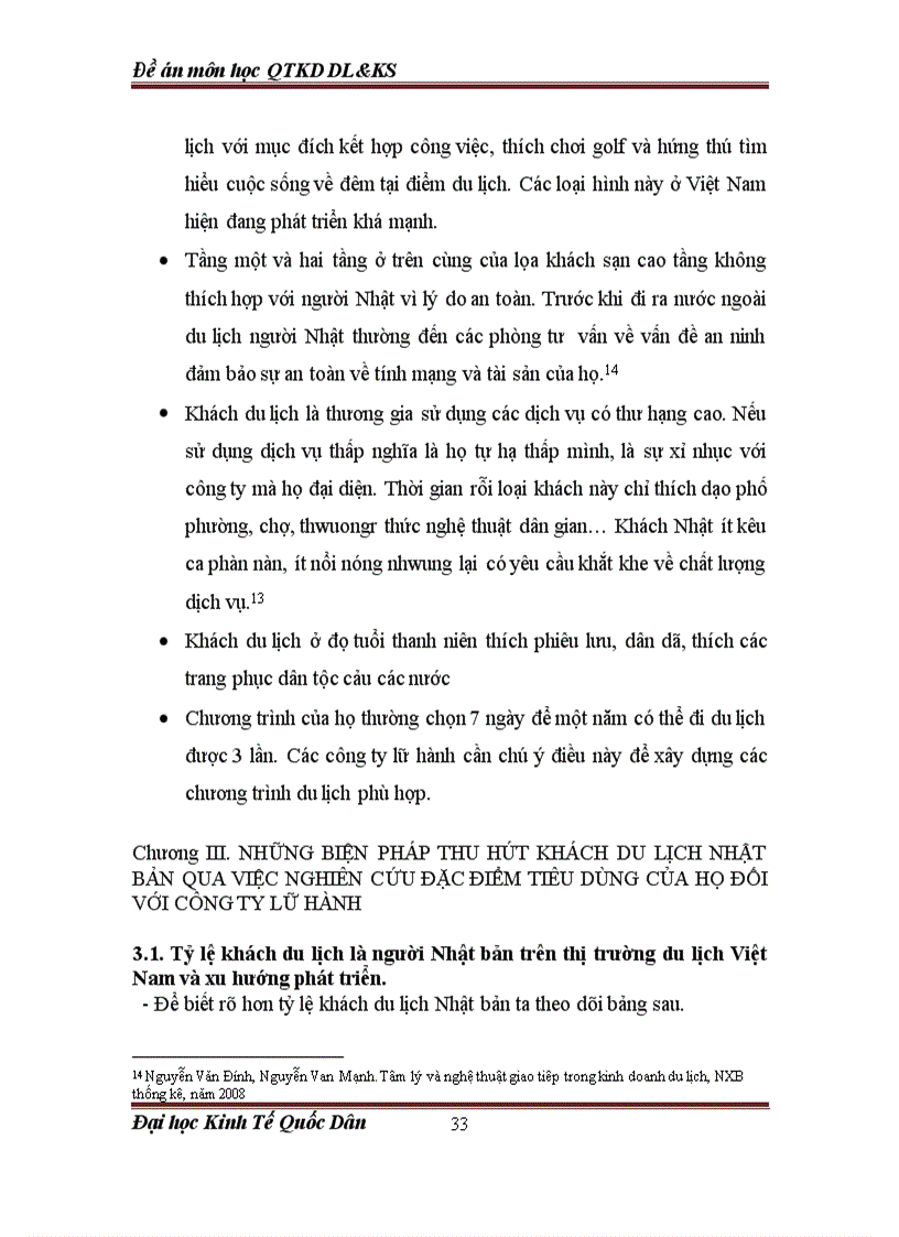 image for page Đặc điểm tiêu dùng của khách du lịch Nhật Bản tại Việt Nam và một số biện pháp thu hút khách du lịch Nhật bản đối với công ty du lịch