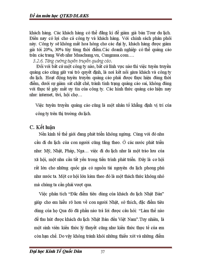 image for page Đặc điểm tiêu dùng của khách du lịch Nhật Bản tại Việt Nam và một số biện pháp thu hút khách du lịch Nhật bản đối với công ty du lịch