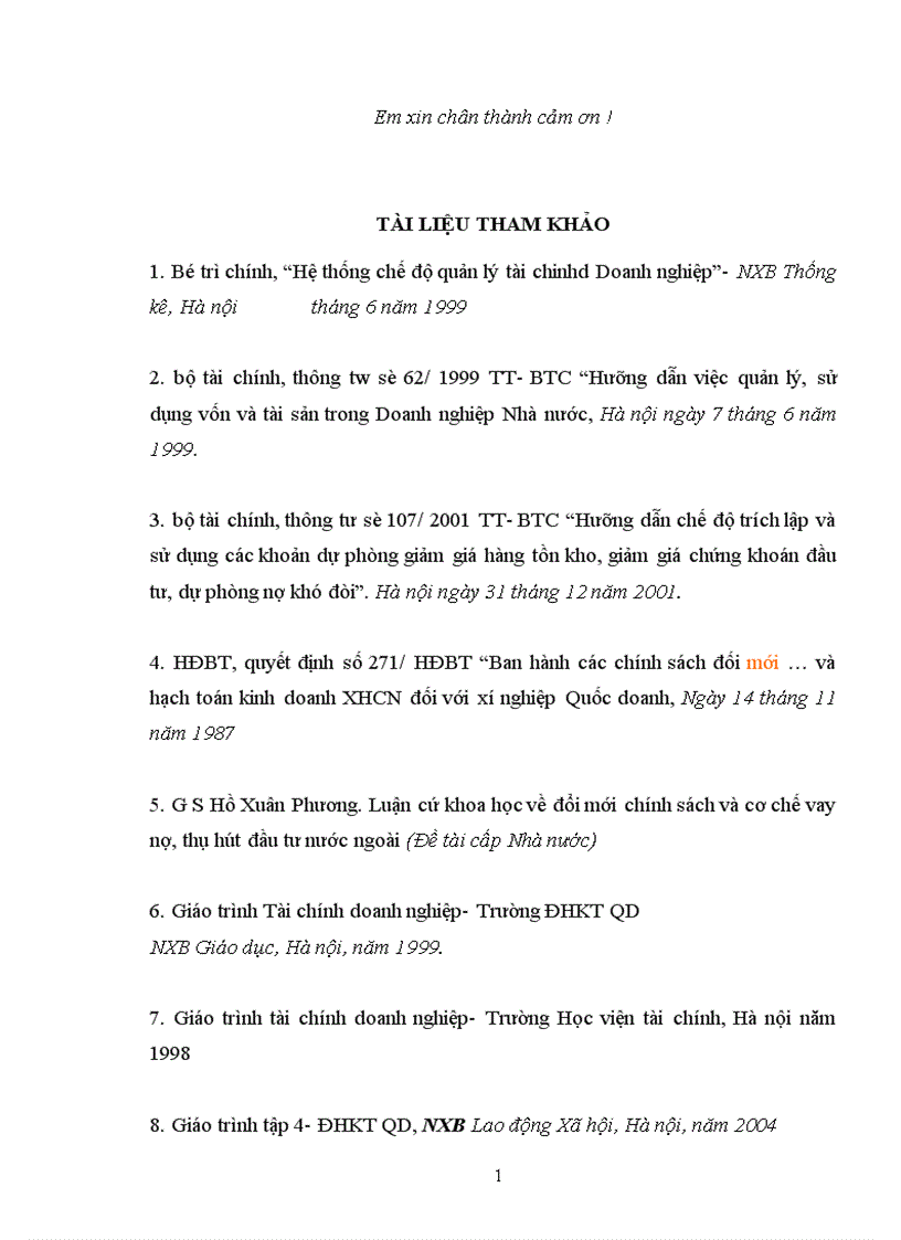 image for page Thực trạng và giải pháp hoàn thiện công tác huy động và sử dụng vốn trong các Doanh nghiệp Nhà nuớc ở Việt Nam 1