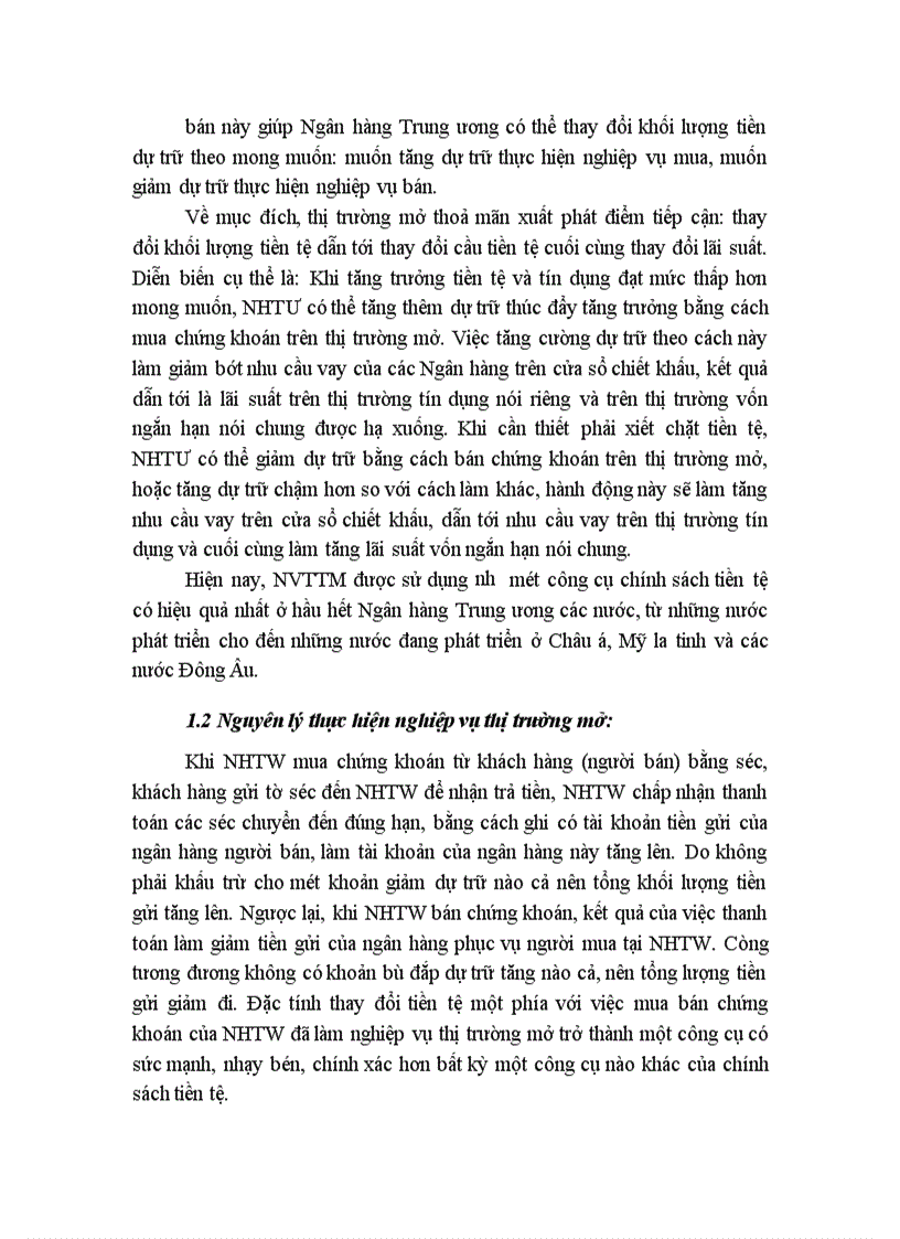 image for page Đánh giá hiệu quả sử dụng công cụ Nghiệp vụ thị trường mở của Ngân hàng Nhà nước Việt nam