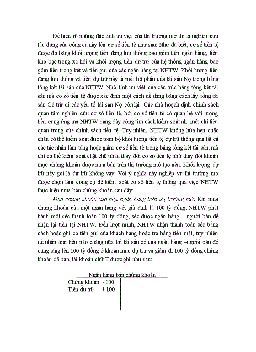 image for page Đánh giá hiệu quả sử dụng công cụ Nghiệp vụ thị trường mở của Ngân hàng Nhà nước Việt nam
