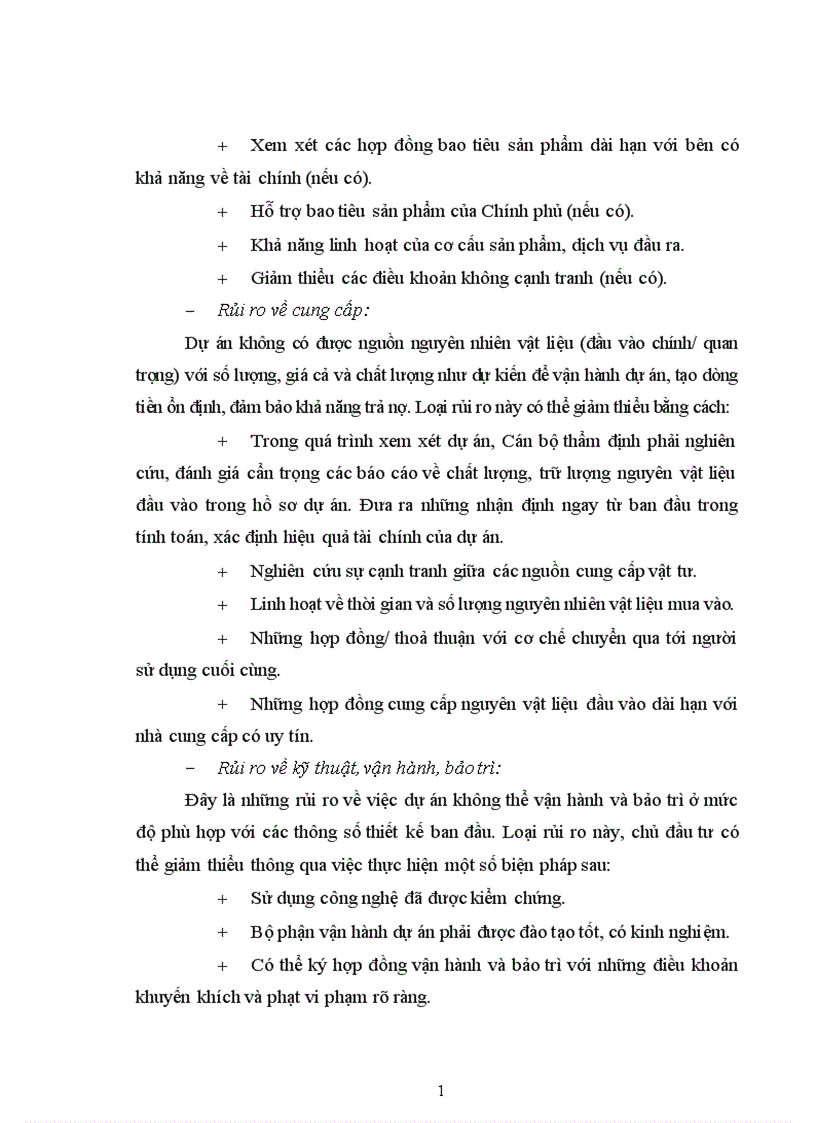 image for page Quản lý rủi ro các dự án đầu tư tại Ngân hàng Đầu tư và Phát triển Chi nhánh Hà Nội 1