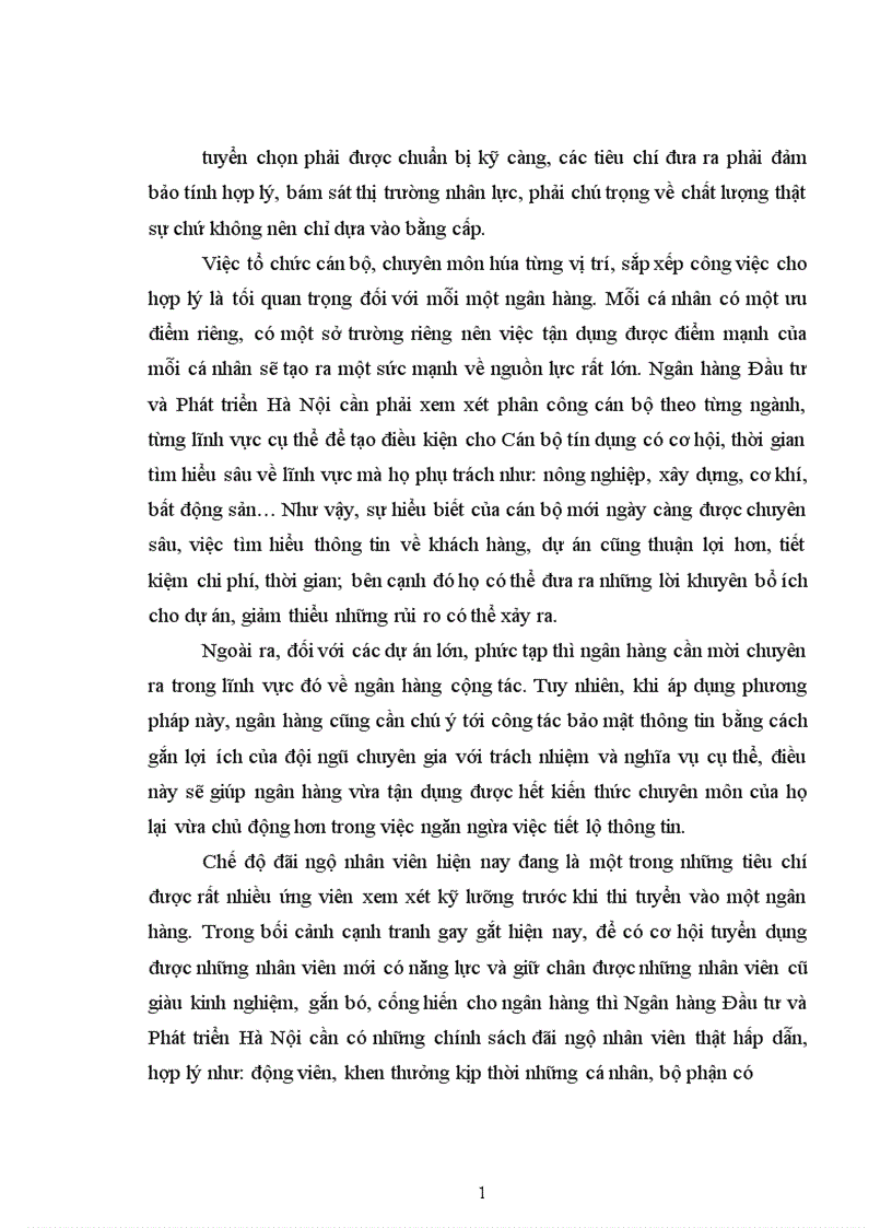 image for page Quản lý rủi ro các dự án đầu tư tại Ngân hàng Đầu tư và Phát triển Chi nhánh Hà Nội 1
