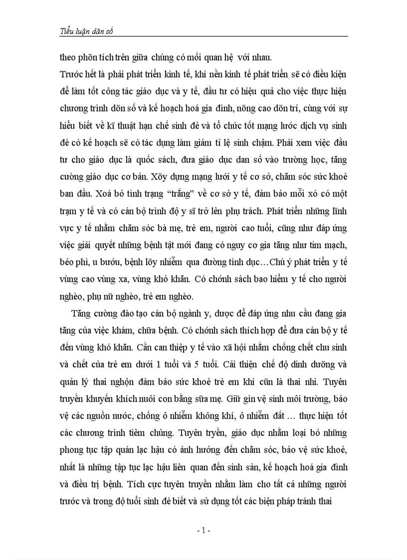 image for page Biện pháp giải quyết vấn đề dân số