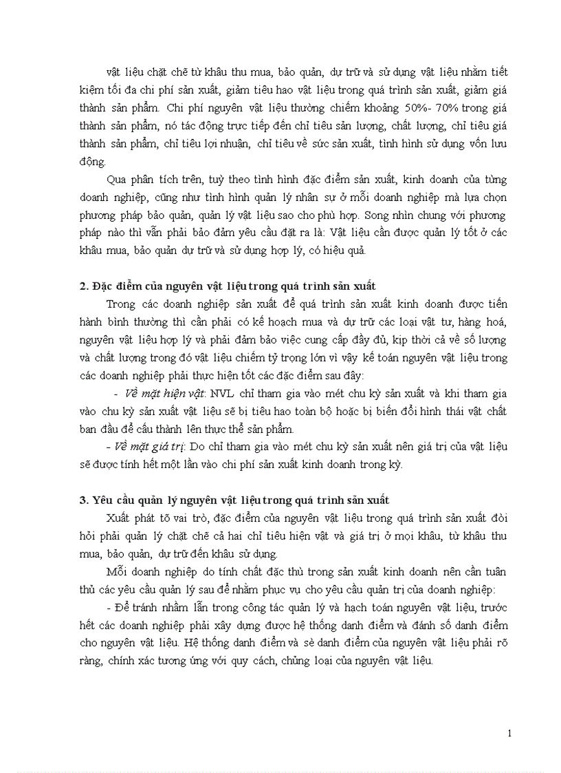 image for page Một số vấn đề về kế toán nguyên vật liệu trong doanh nghiệp sản xuất 1