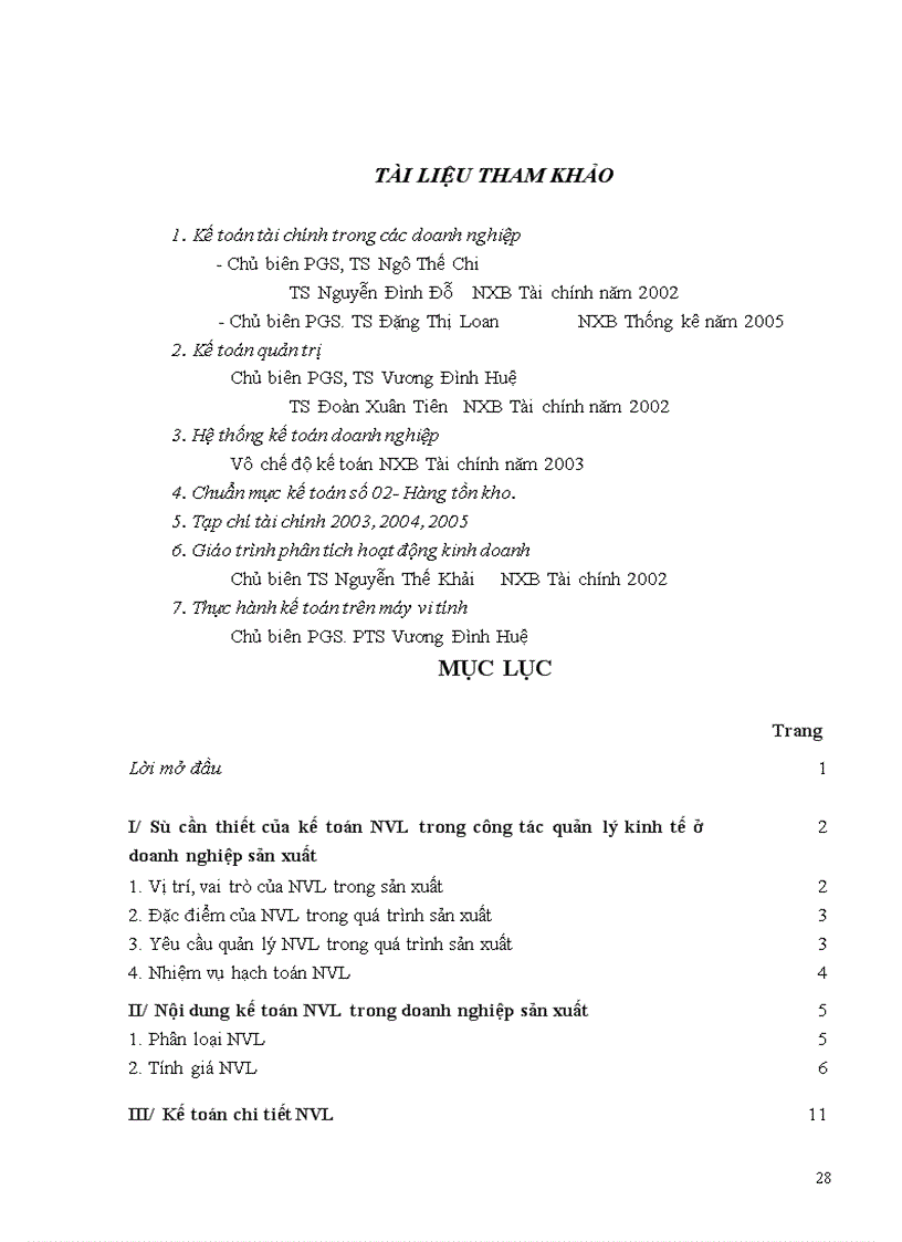 image for page Một số vấn đề về kế toán nguyên vật liệu trong doanh nghiệp sản xuất 1