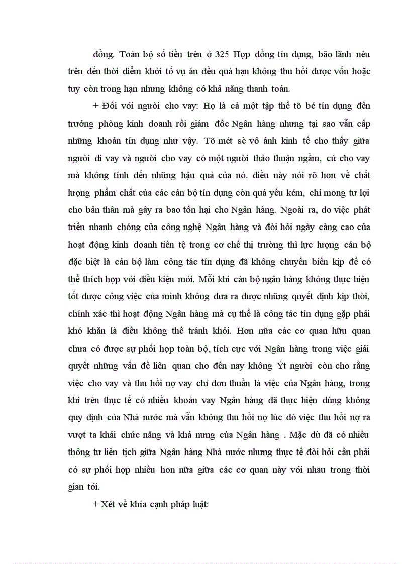 image for page Thực trạng và các nguyên nhân về rủi ro tín dụng trong các Ngân hàng thương mại ở Việt Nam