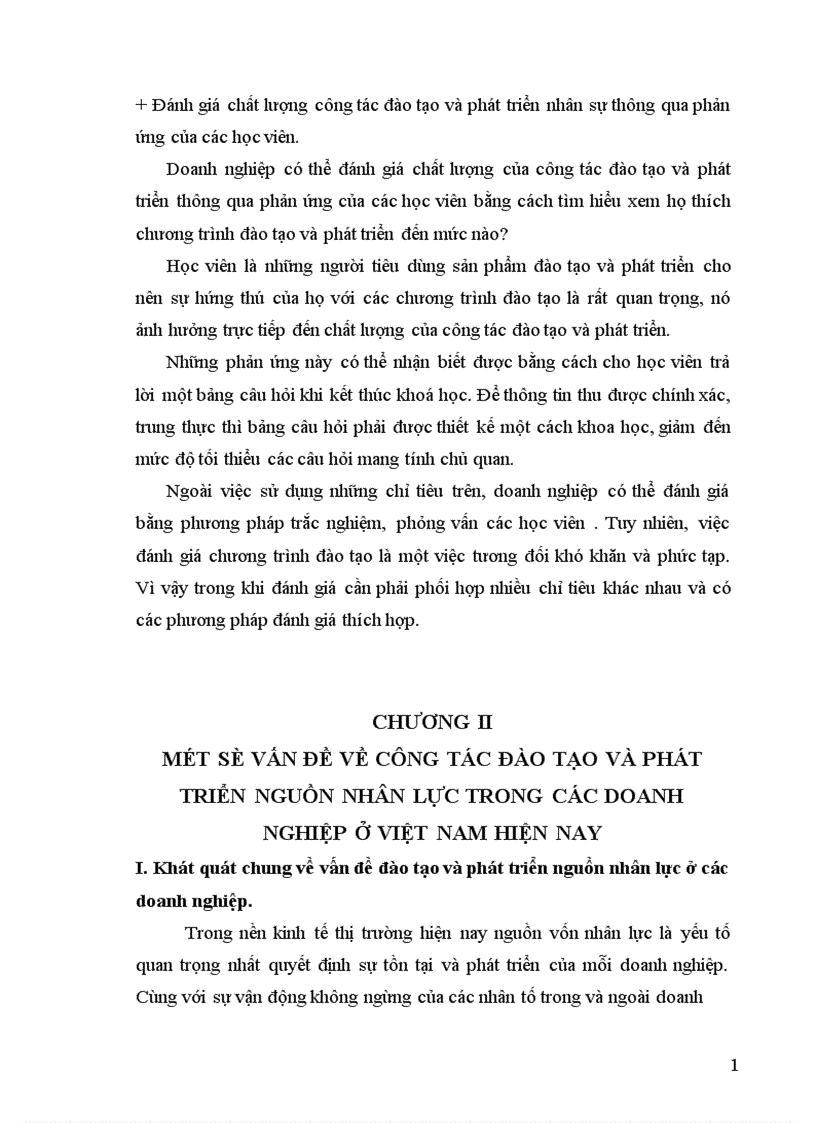 image for page Công tác đào tạo và phát triển nguồn nhân lực trong doanh nghiệp và sự liên hệ ở các doanh nghiệp tại Việt Nam hiện nay 1
