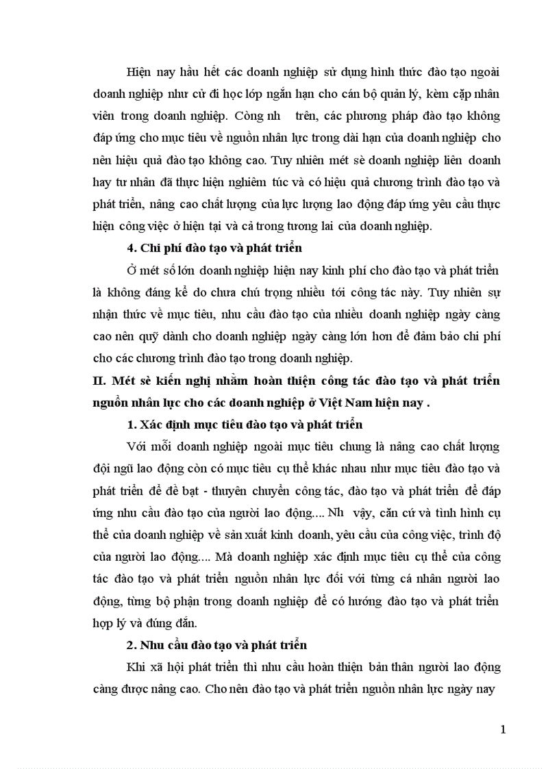 image for page Công tác đào tạo và phát triển nguồn nhân lực trong doanh nghiệp và sự liên hệ ở các doanh nghiệp tại Việt Nam hiện nay 1