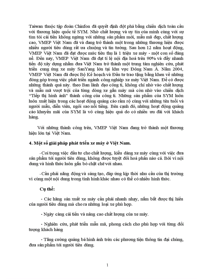 image for page vận dụng phạm trù nội dung và hình thức áp dụng vào quá trình sản xuất kinh doanh trong việc phát triển xe máy trên thị trường việt nam