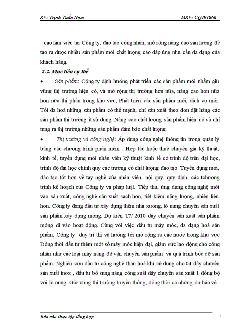 image for page Báo cáo thực tập tại công ty TNHH sản xuất và thương mại Tân Á