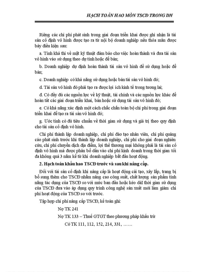 image for page Hạch toán hao mòn TS 1