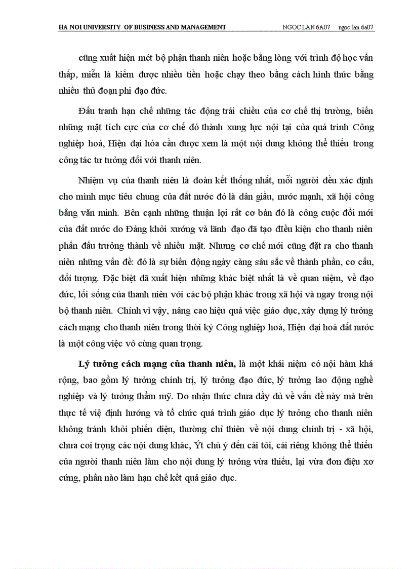 image for page công tác giáo dục lý tưởng cách mạng cho thanh niên trong phạm vi thành phố Hà Nội