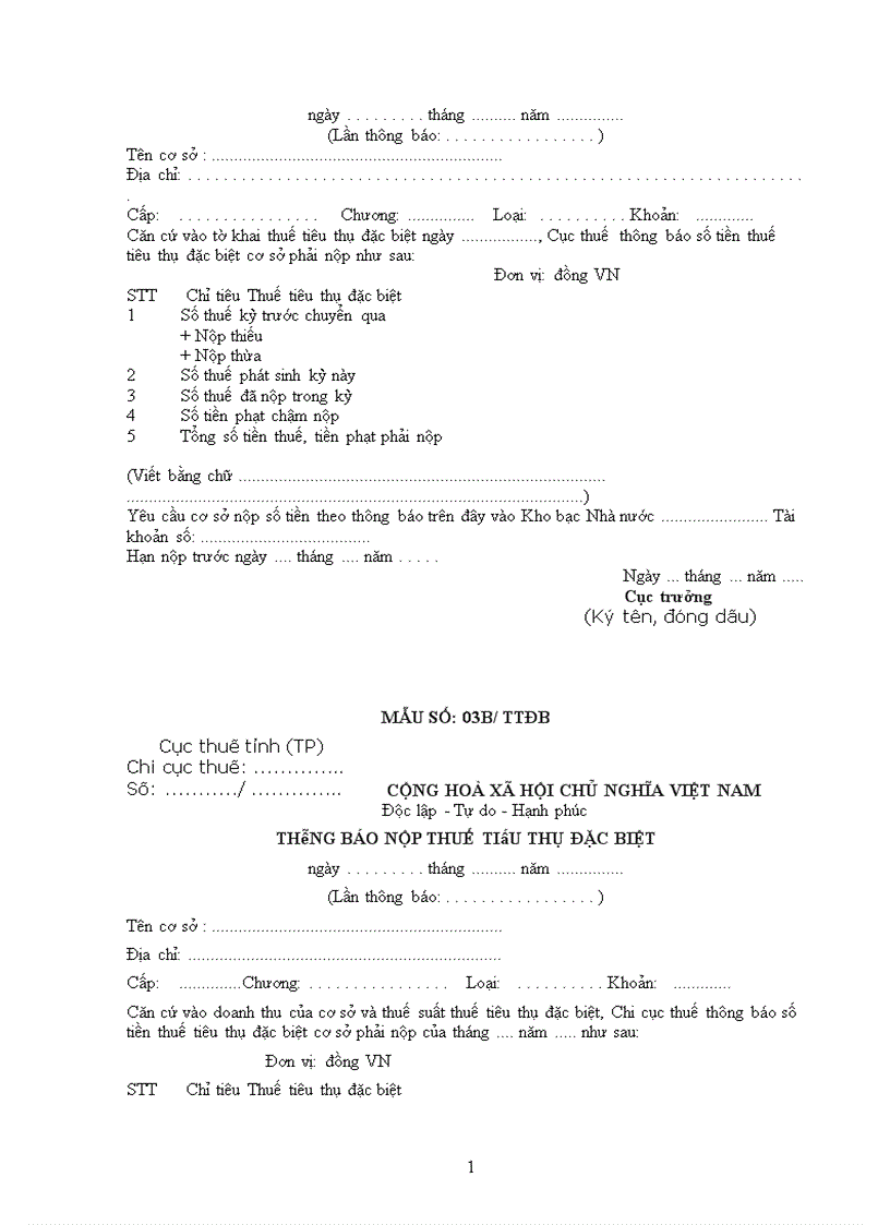 image for page Thuế Tiêu thụ đặc biệt