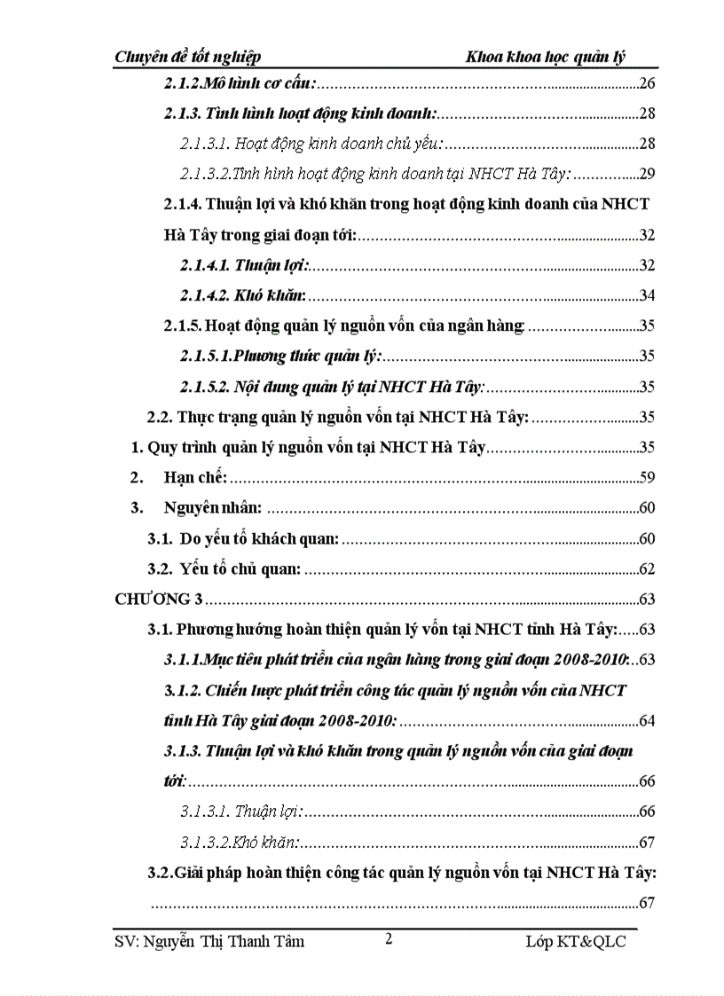 image for page Giải pháp hoàn thiện công tác quản lý nguồn vốn tại NHCT Hà Tây giai đoạn 2008 2010
