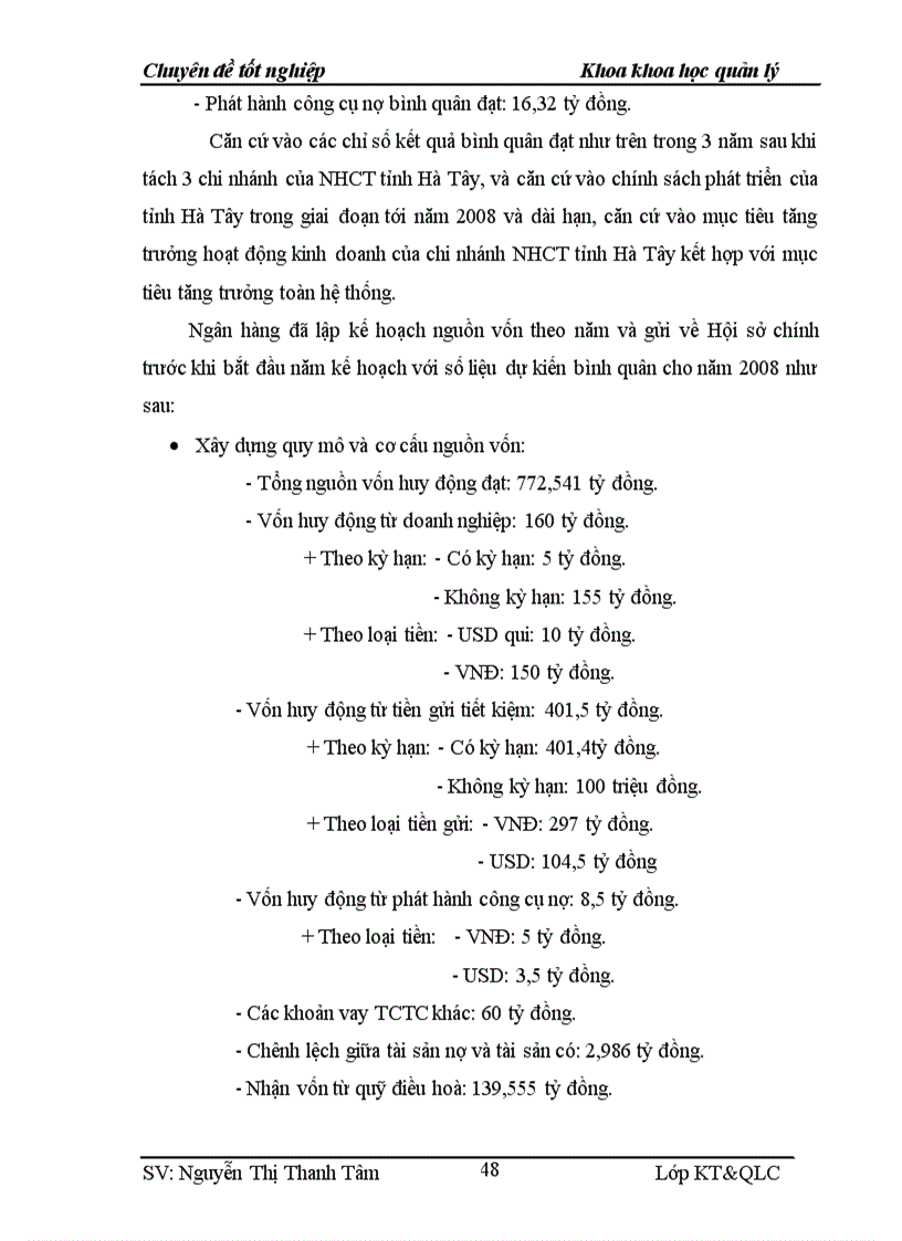 image for page Giải pháp hoàn thiện công tác quản lý nguồn vốn tại NHCT Hà Tây giai đoạn 2008 2010