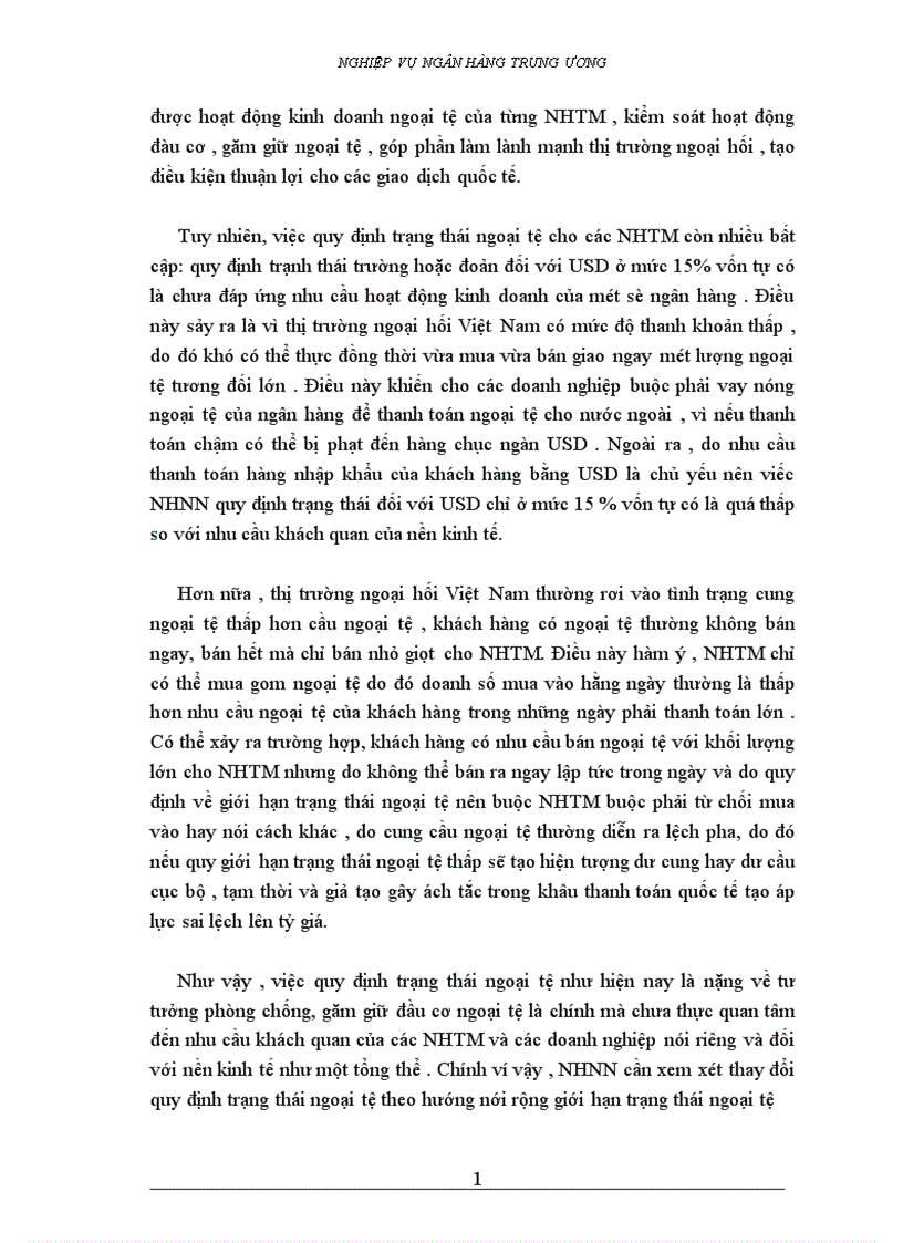 image for page Quản lý ngoại hối ở Việt Nam Thực trạng và một số giải pháp 1