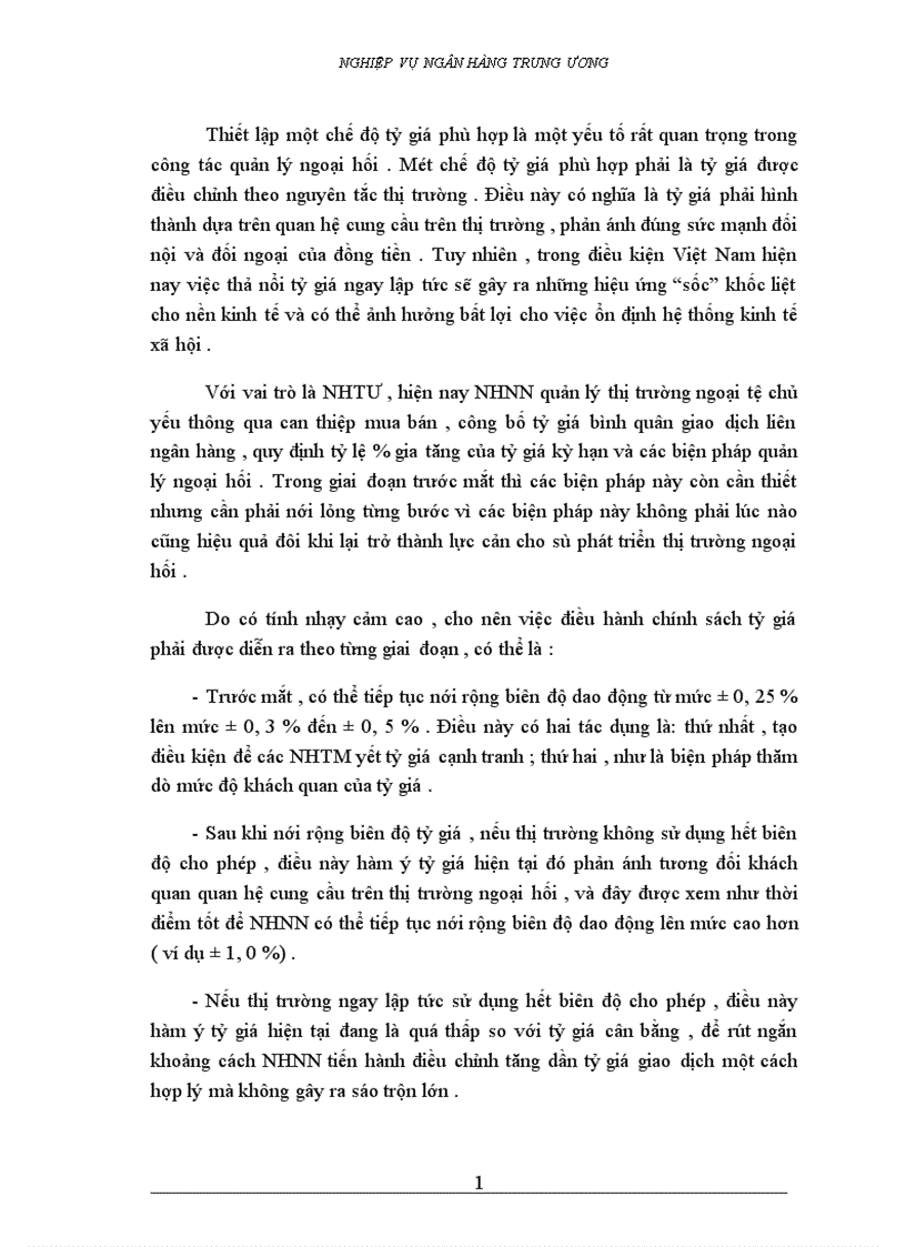 image for page Quản lý ngoại hối ở Việt Nam Thực trạng và một số giải pháp 1