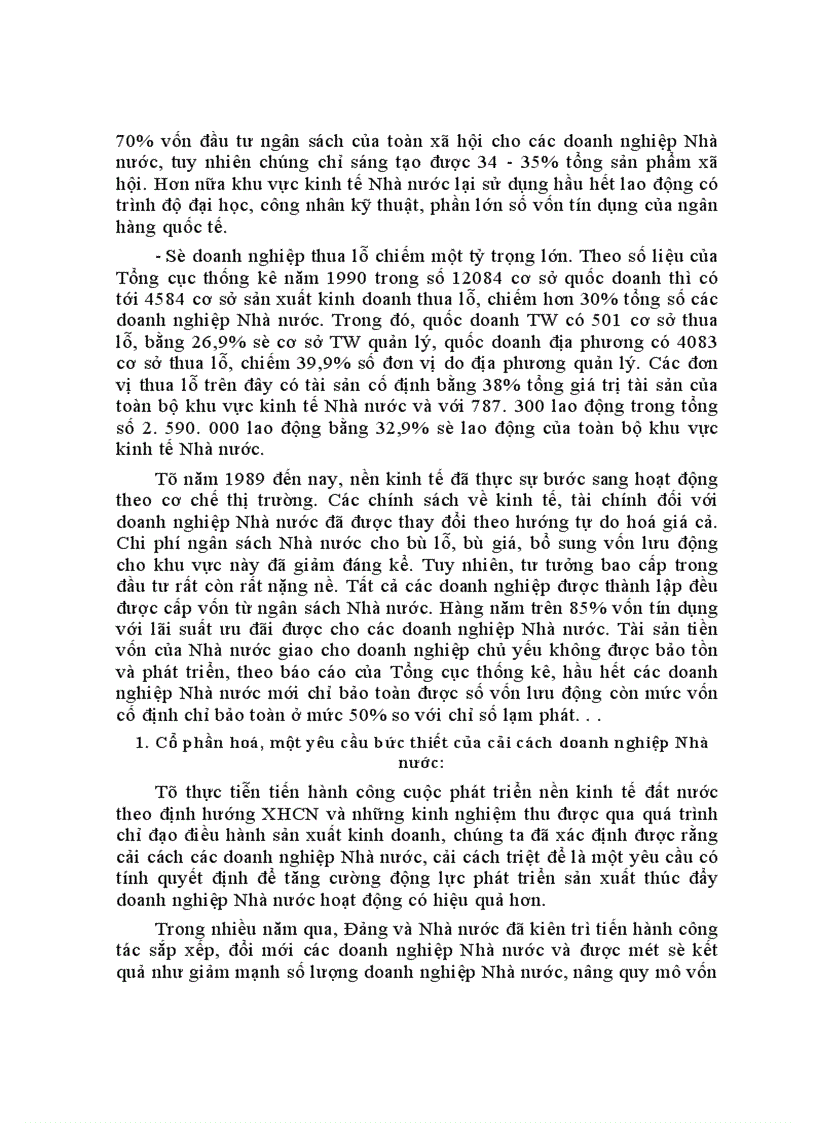 image for page Doanh nghiệp Nhà nước Việt Nam và thực trạng của nó