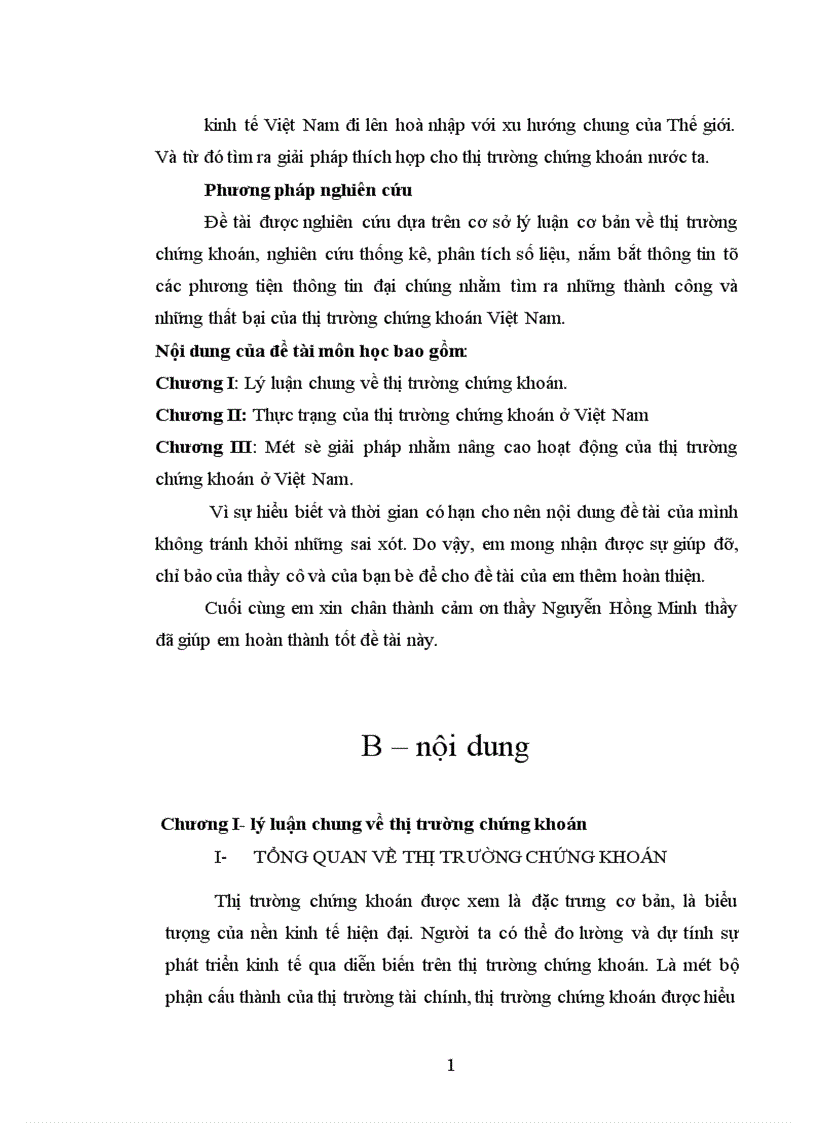 image for page Thực trạng thị trường chứng khoán Việt Nam và giải pháp nâng cao hoạt động của thị trường này 1