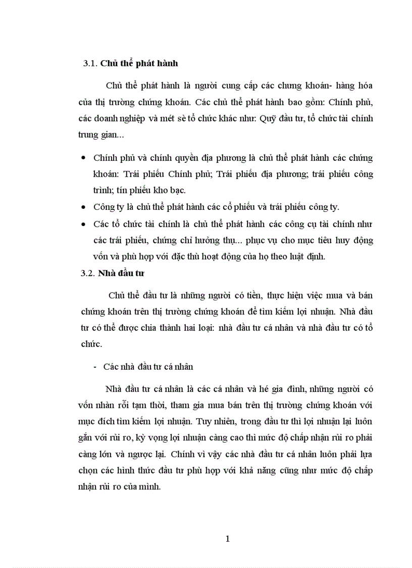 image for page Thực trạng thị trường chứng khoán Việt Nam và giải pháp nâng cao hoạt động của thị trường này 1