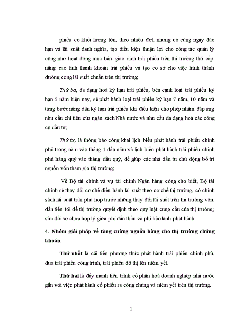 image for page Thực trạng thị trường chứng khoán Việt Nam và giải pháp nâng cao hoạt động của thị trường này 1