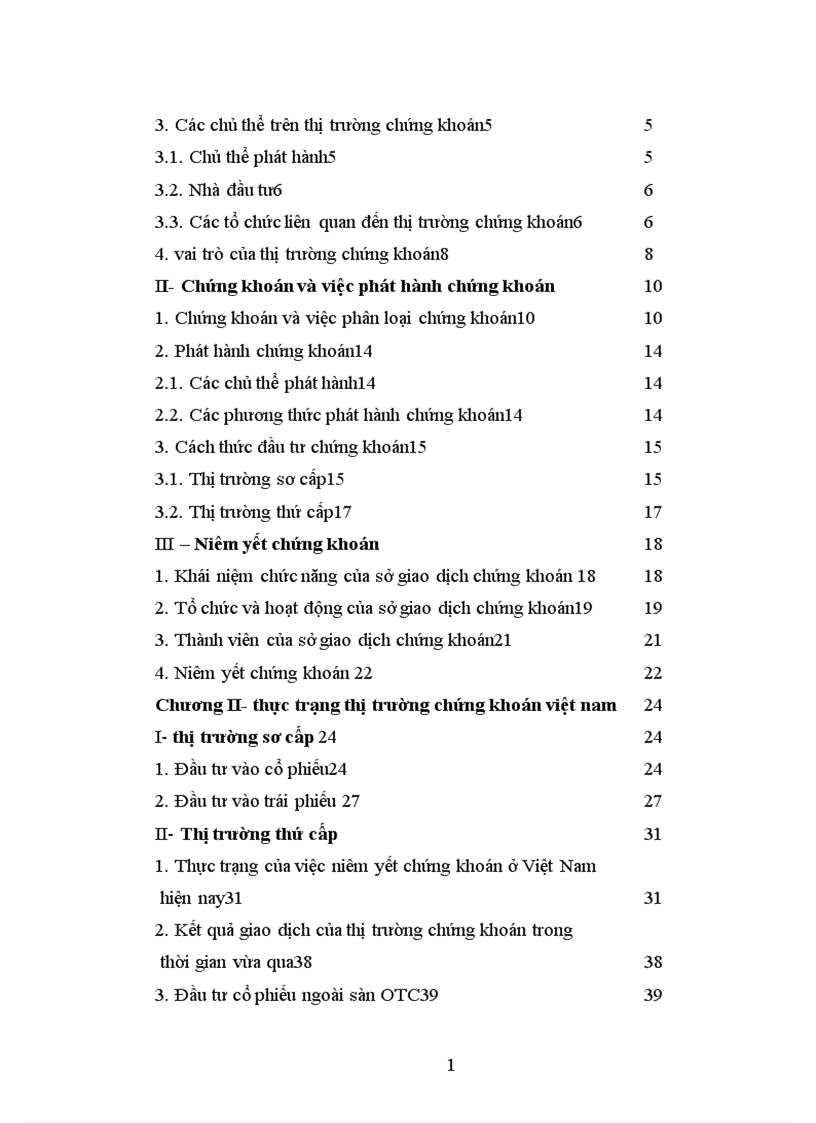 image for page Thực trạng thị trường chứng khoán Việt Nam và giải pháp nâng cao hoạt động của thị trường này 1